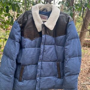 Levi's Denim Puffer Jacket